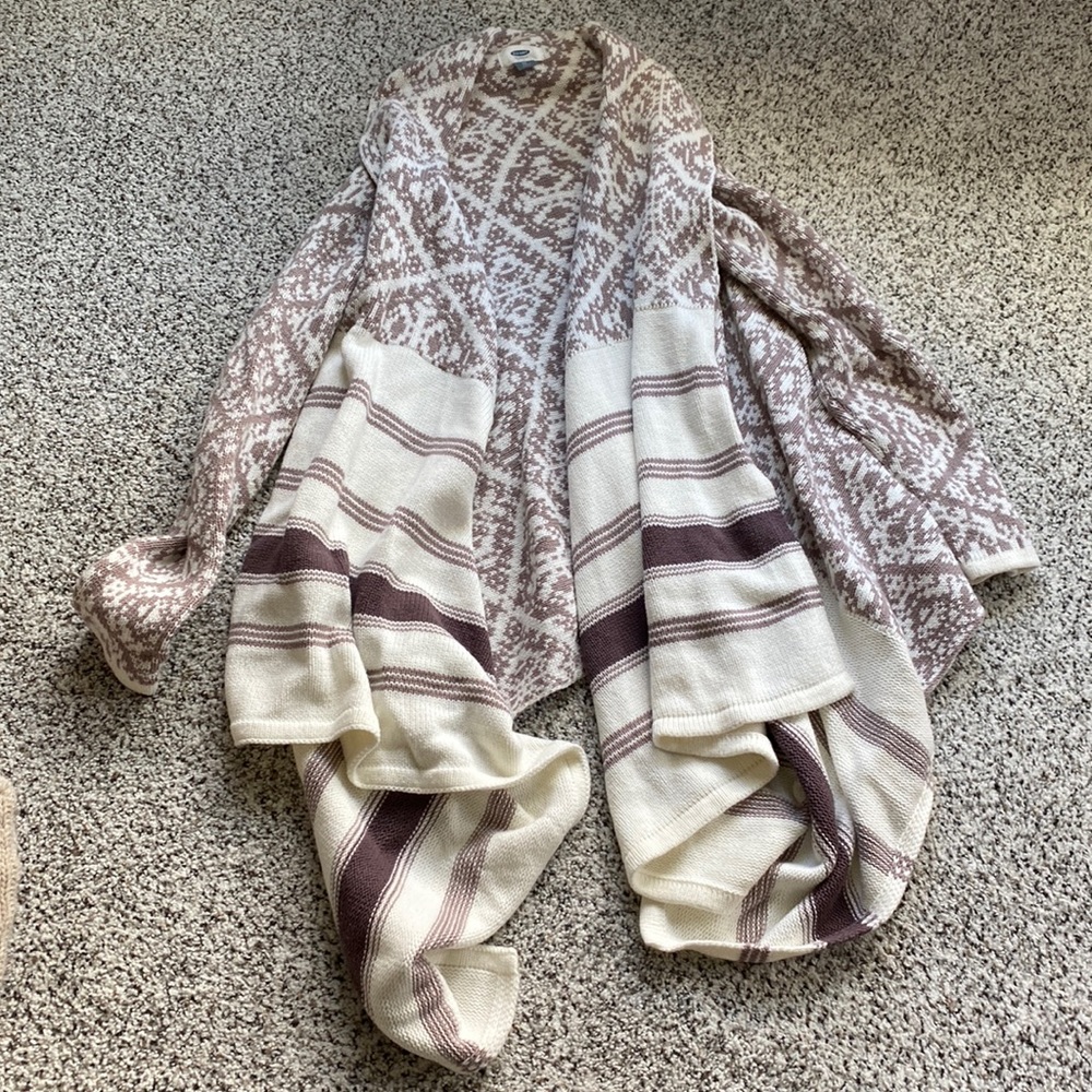 Like new old navy shawl collar cardigan sz xs